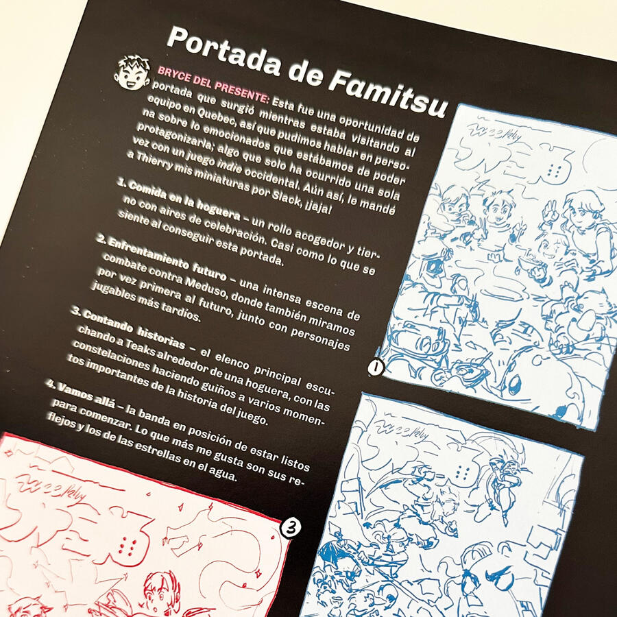 A page of the book, in Spanish.